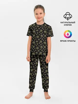 Детская пижама с брюками / Мантра АУМ
