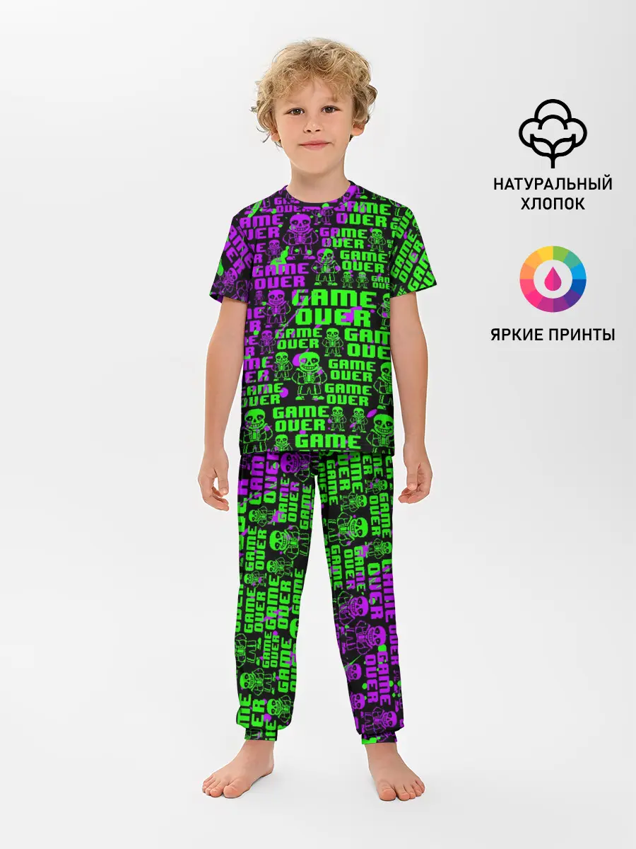 Детская пижама с брюками / UNDERTALE