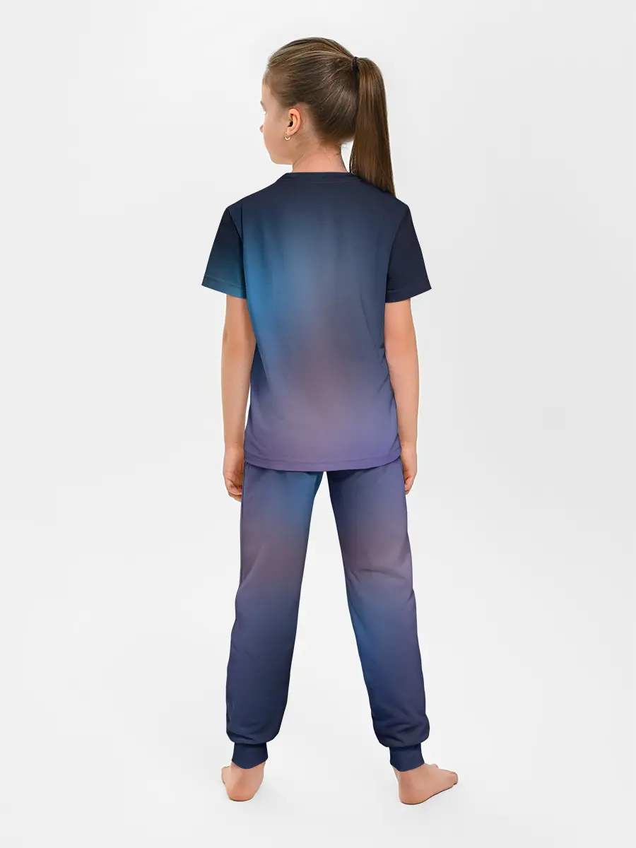 Детская пижама с брюками / Goku on a planet