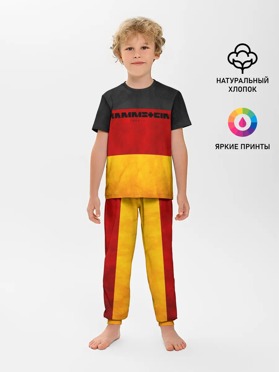 Детская пижама с брюками / Rammstein