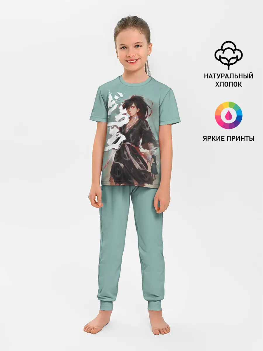 Детская пижама с брюками / Дороро