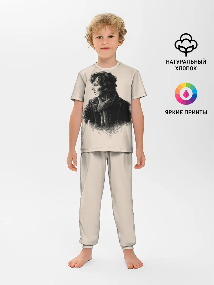 Детская пижама с брюками / Sherlock