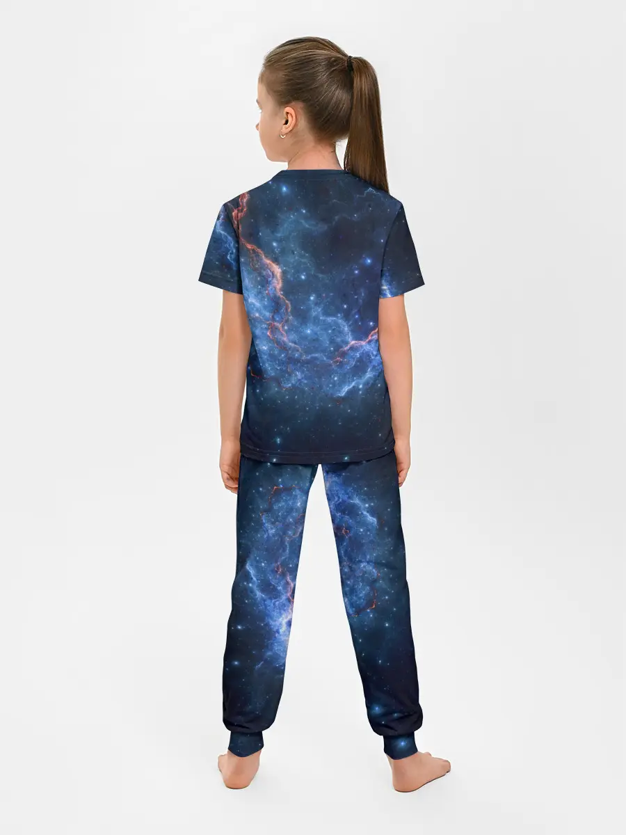 Детская пижама с брюками / Туманность