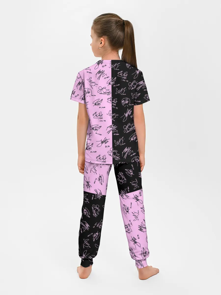 Детская пижама с брюками / BTS АВТОГРАФЫ | БТС