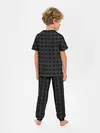 Детская пижама с брюками / Абстракция из многоугольников и линий