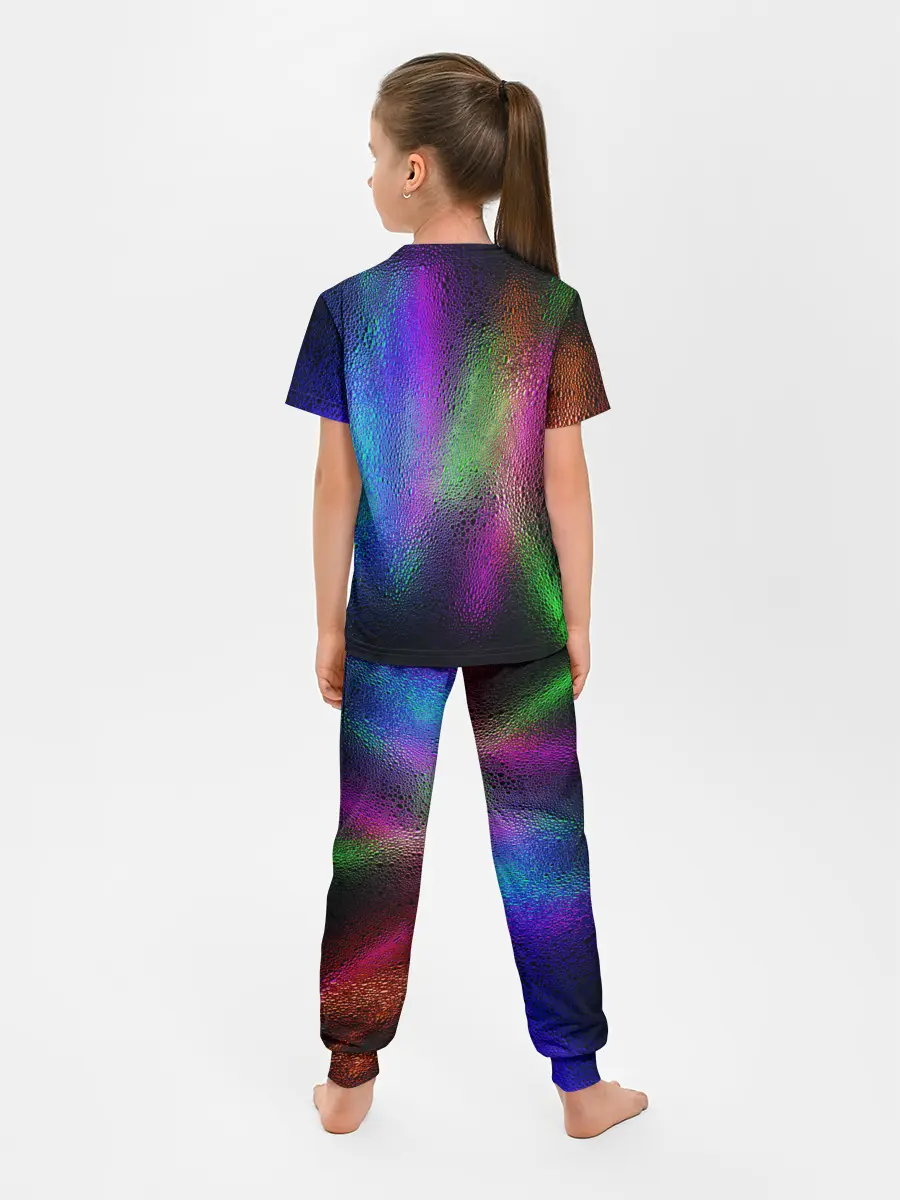 Детская пижама с брюками / Neon Lights