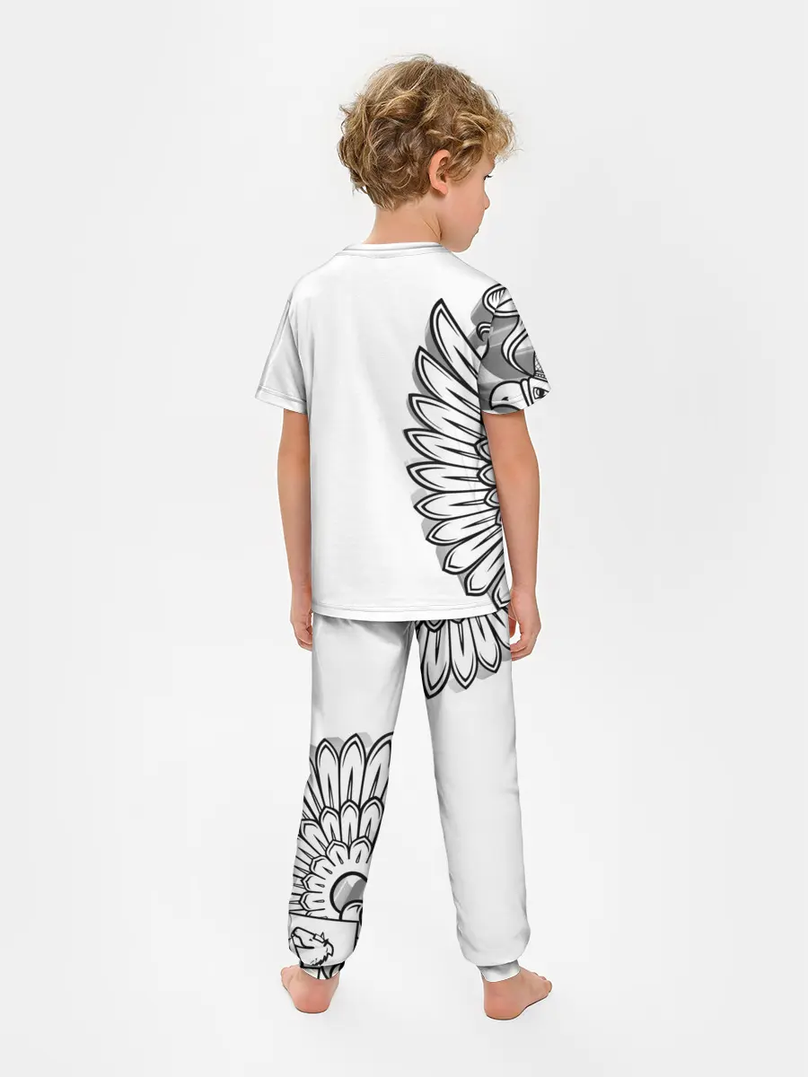 Детская пижама с брюками / Russia | MSKSide 3D Logo