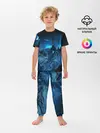 Детская пижама с брюками / Северное сияние