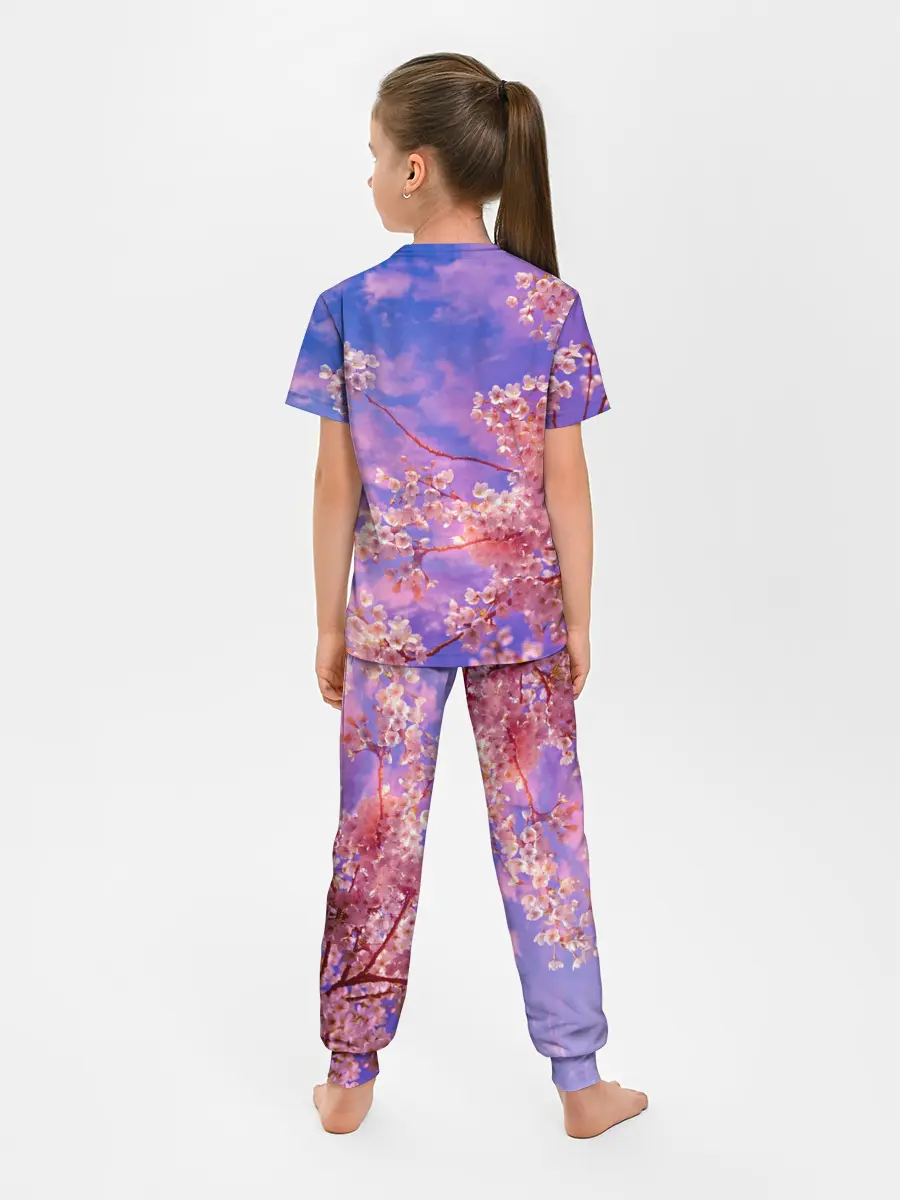 Детская пижама с брюками / Сакура