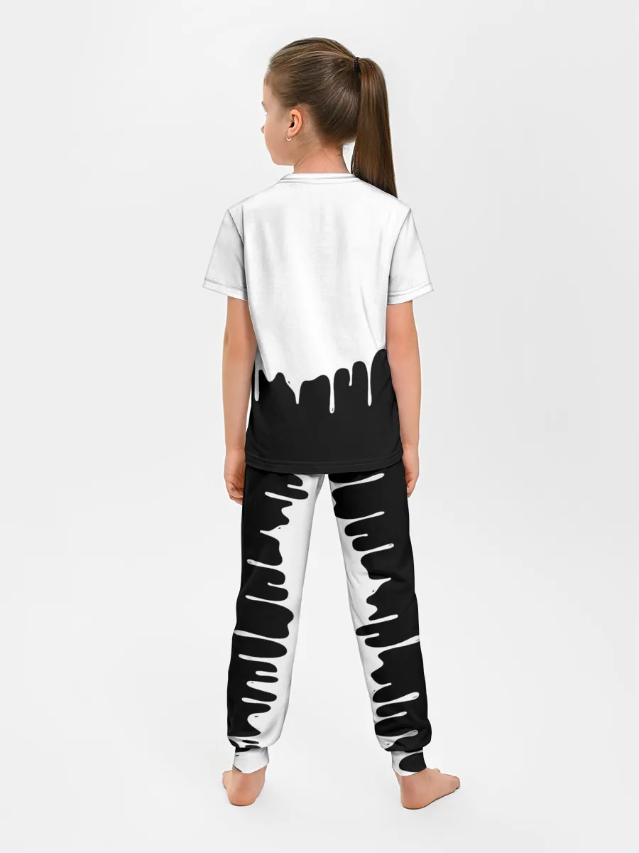 Детская пижама с брюками / Игра в кальмара
