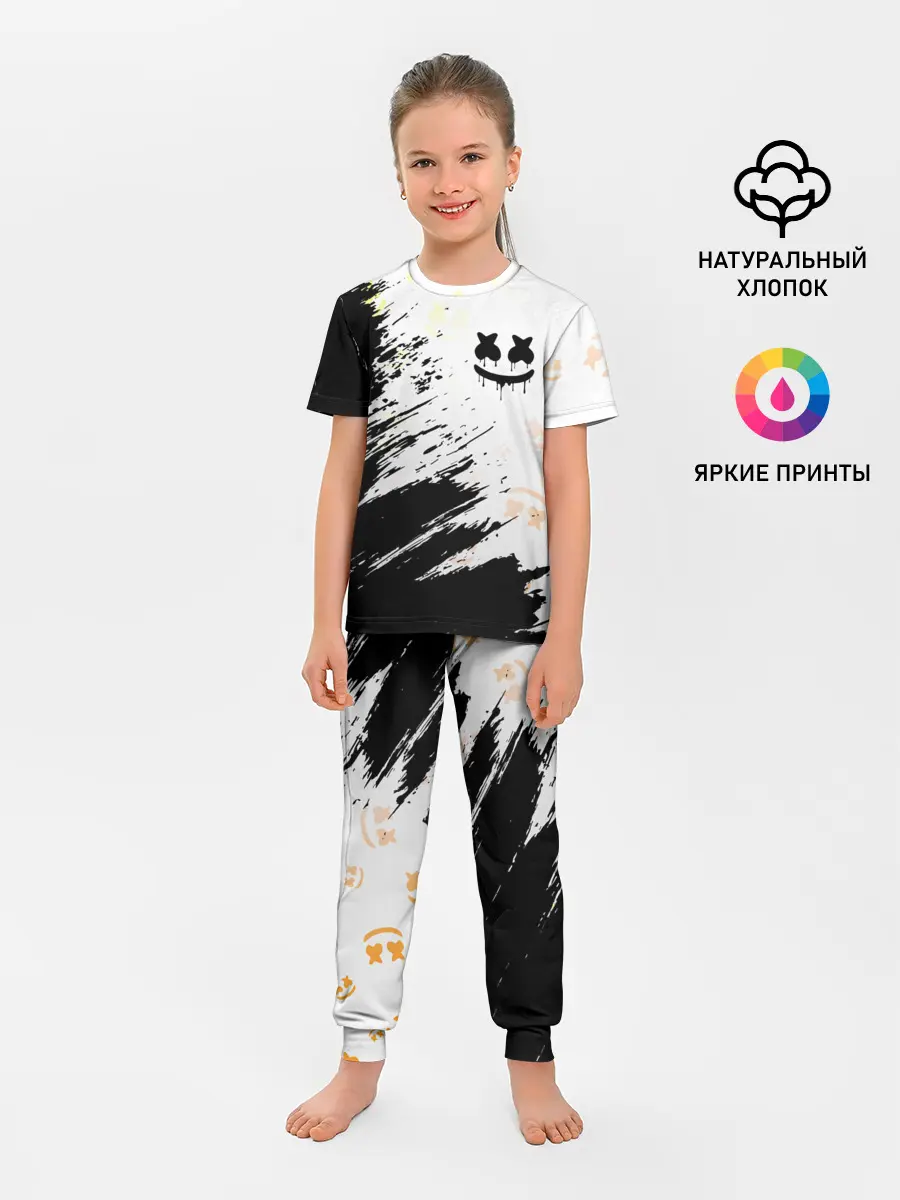 Детская пижама с брюками / MARSHMELLO / МАРШМЕЛЛОУ