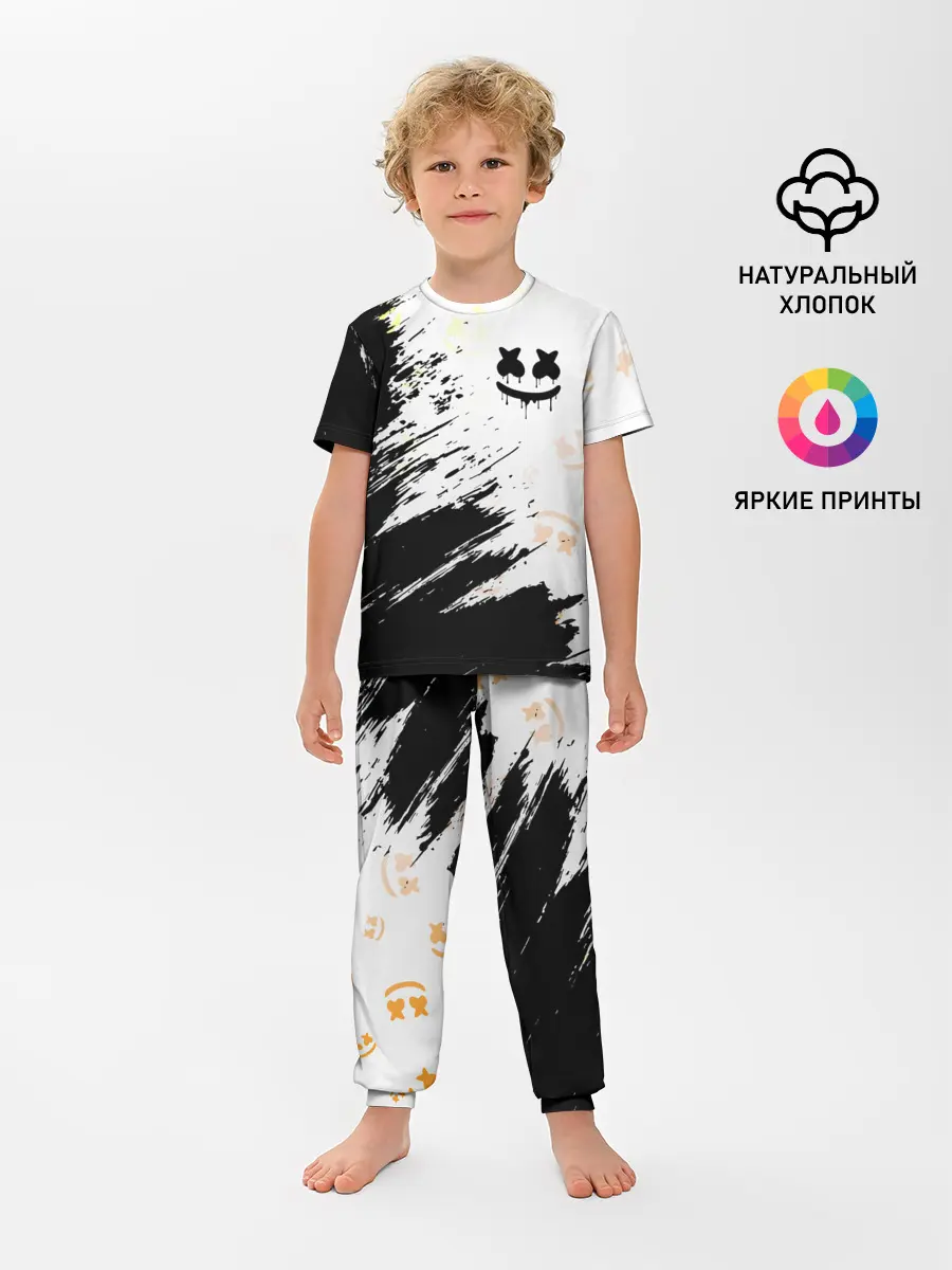 Детская пижама с брюками / MARSHMELLO / МАРШМЕЛЛОУ