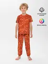 Детская пижама с брюками / Красная икра