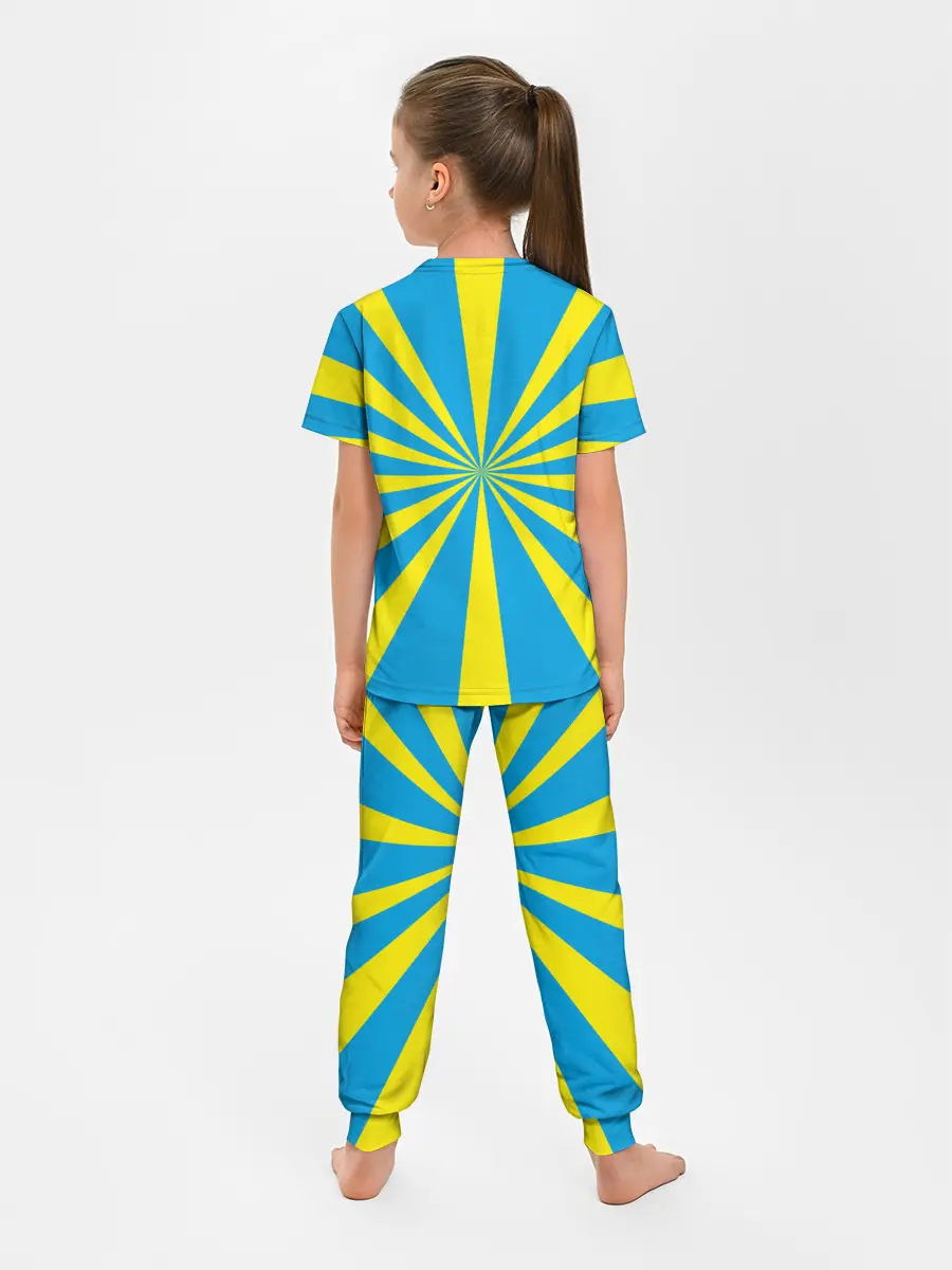 Детская пижама с брюками / Военно - воздушные силы