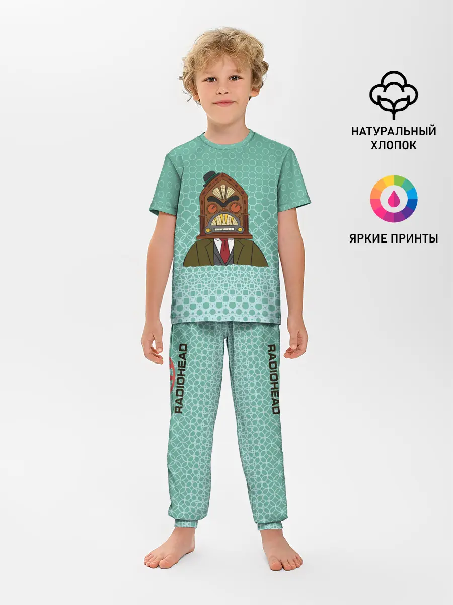 Детская пижама с брюками / Radiohead | Радиохед | Logo