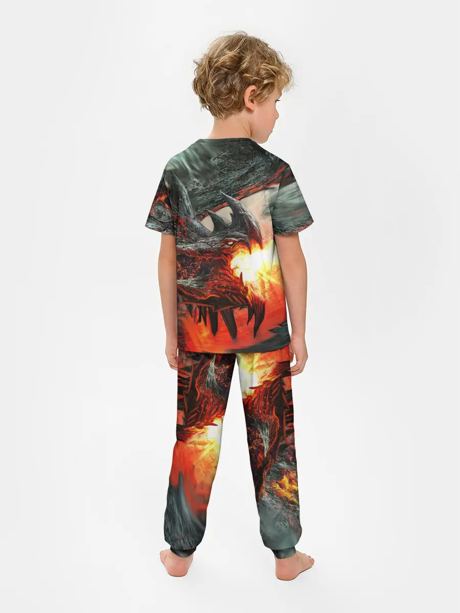 Детская пижама с брюками / Дракон | Dragon