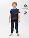 Детская пижама с брюками / Blue and Black
