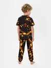Детская пижама с брюками / Kimetsu no Yaiba желтое пламя