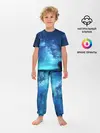 Детская пижама с брюками / Синяя Небо
