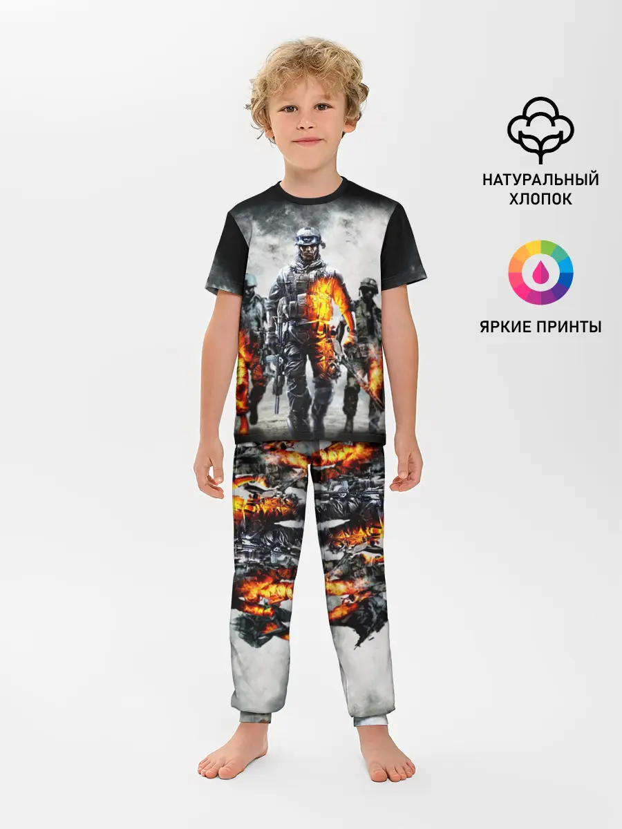 Детская пижама с брюками / Battlefield | Батлфилд