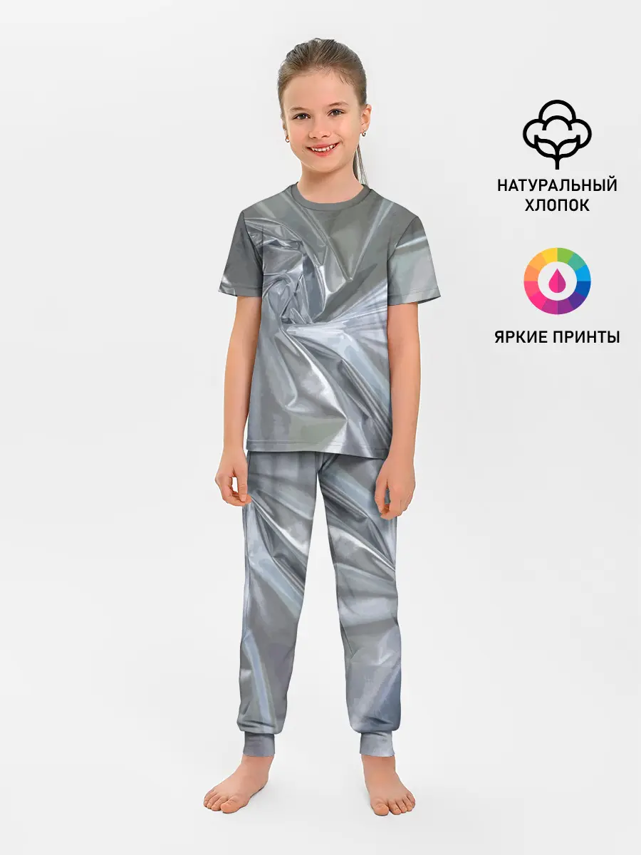 Детская пижама с брюками / Чарующая фольга