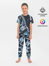 Детская пижама с брюками / Текстура