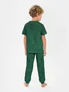 Детская пижама с брюками / Изумрудный мех