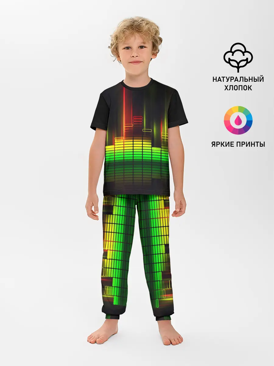 Детская пижама с брюками / эквалайзер