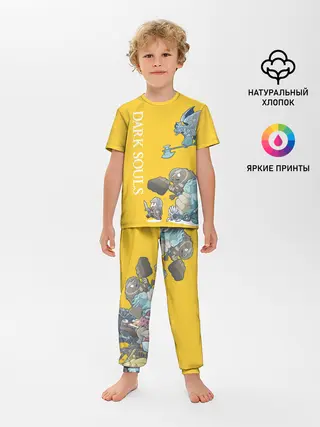 Детская пижама с брюками / RUN HERO RUN