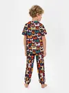 Детская пижама с брюками / Найди чёрного кота