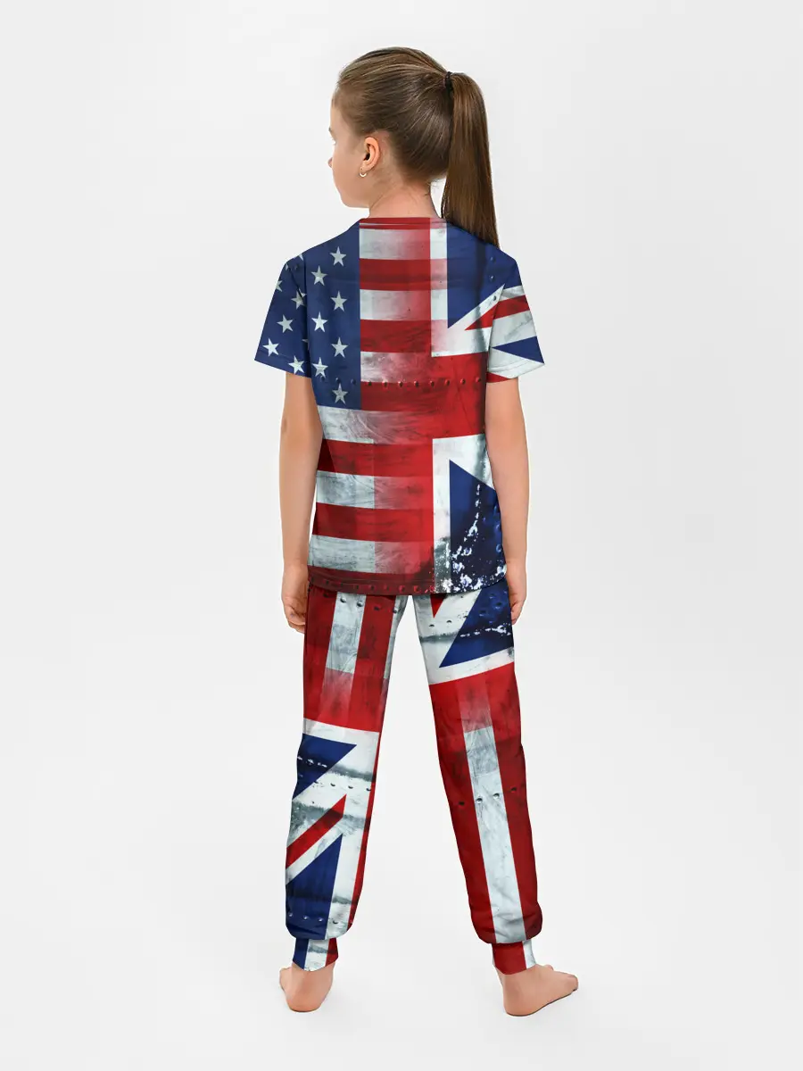 Детская пижама с брюками / Англия&Америка