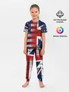 Детская пижама с брюками / Англия&Америка