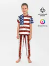 Детская пижама с брюками / США ФЛАГ