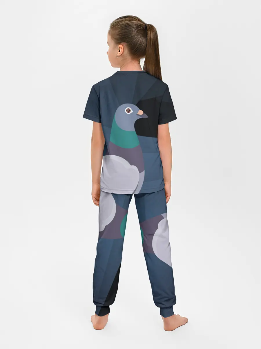 Детская пижама с брюками / Голубь Наташа