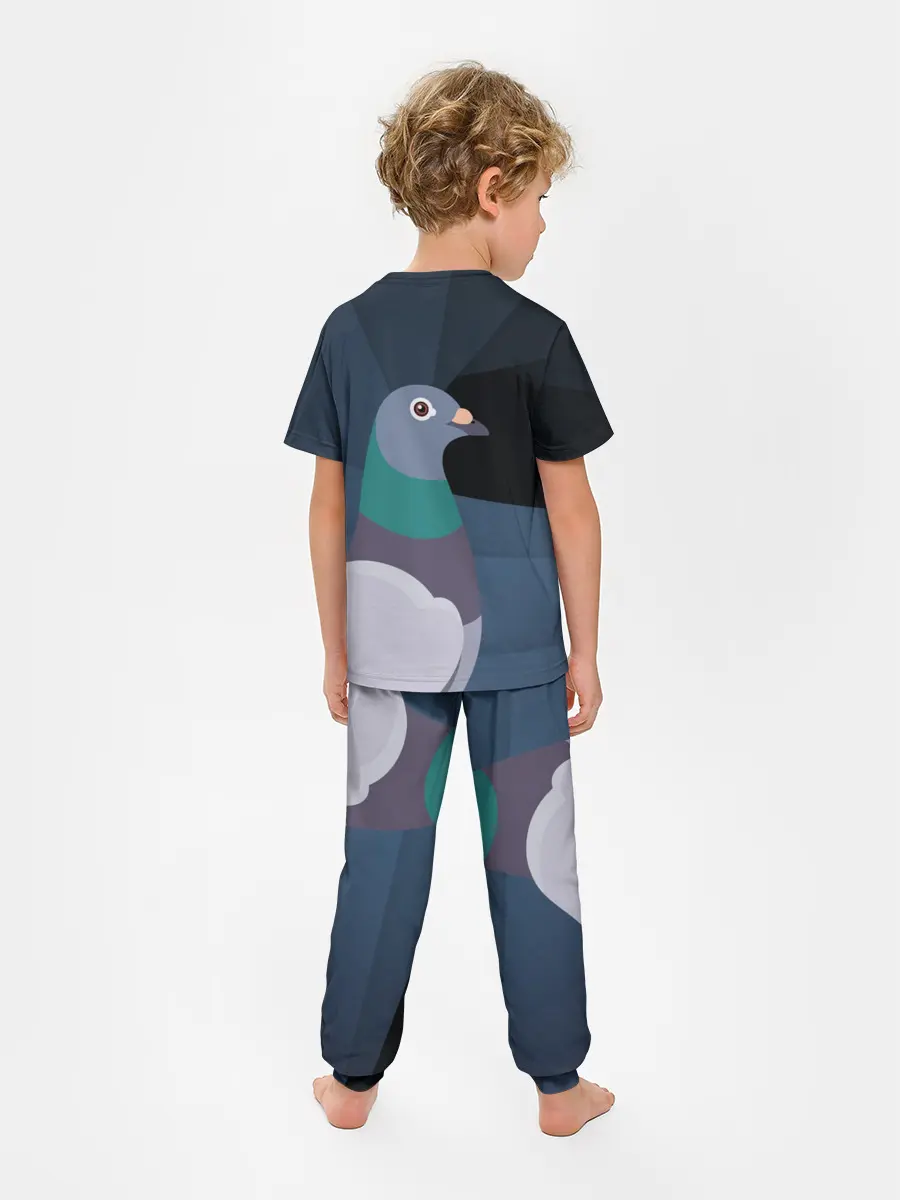 Детская пижама с брюками / Голубь Наташа