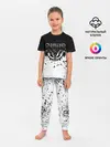 Детская пижама с брюками / горизонт спрей оверлорд