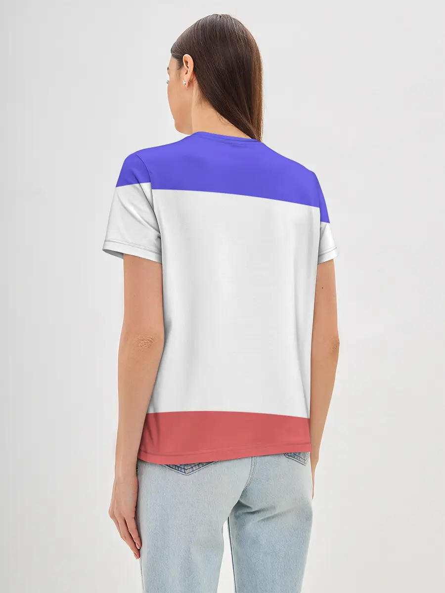 Женская базовая футболка / CountryHumans - Россия