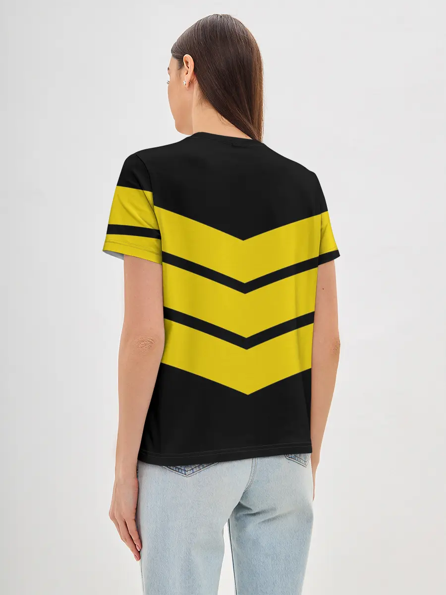 Женская базовая футболка / Три полоски