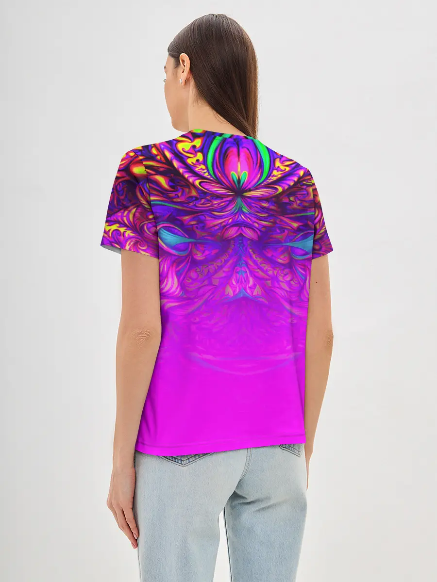 Женская базовая футболка / ABSTRACTION