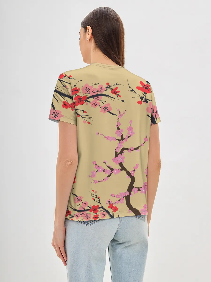 Женская базовая футболка / Гейша | Geisha