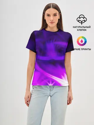 Женская базовая футболка / Among The Voids