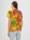 Женская базовая футболка / Осенние листья