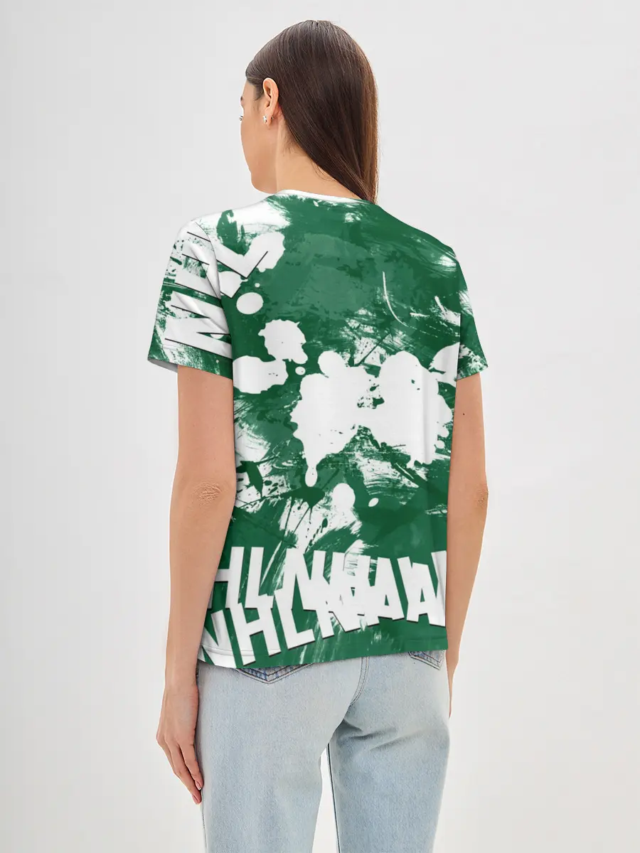 Женская базовая футболка / Minnesota Wild, Миннесота Уайлд