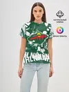 Женская базовая футболка / Minnesota Wild, Миннесота Уайлд