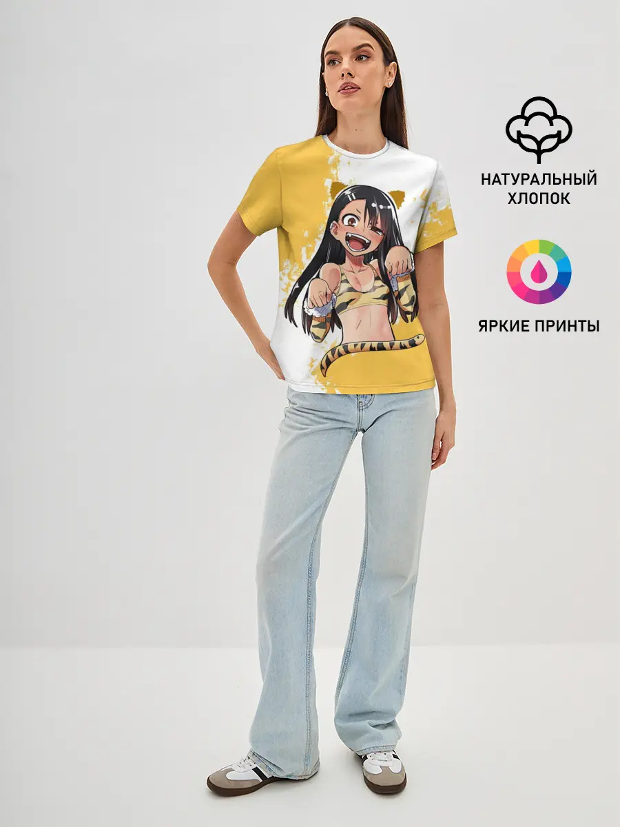 Женская базовая футболка / Nagatora Tigra