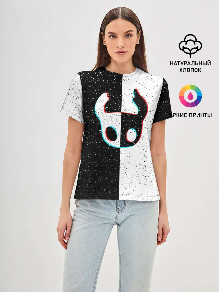 Женская базовая футболка / Hollow Knight