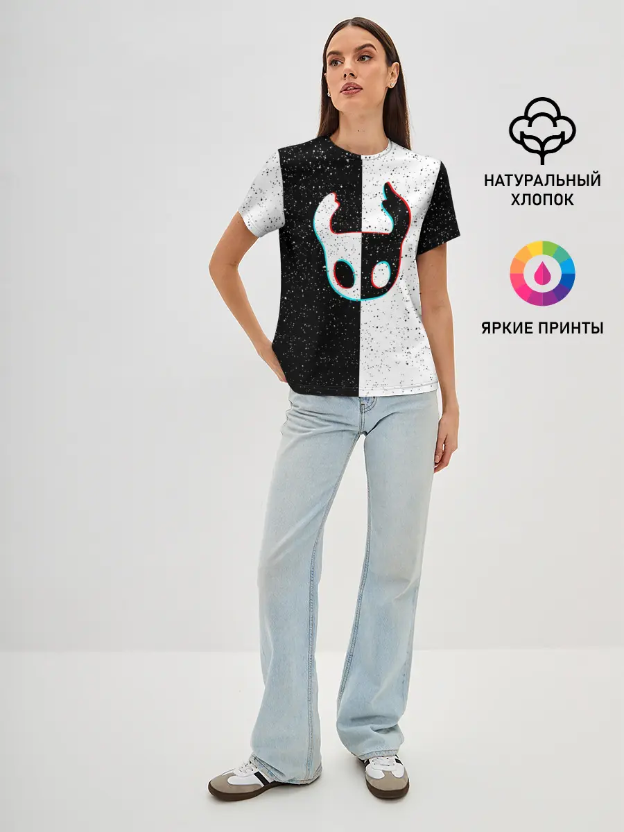 Женская базовая футболка / Hollow Knight