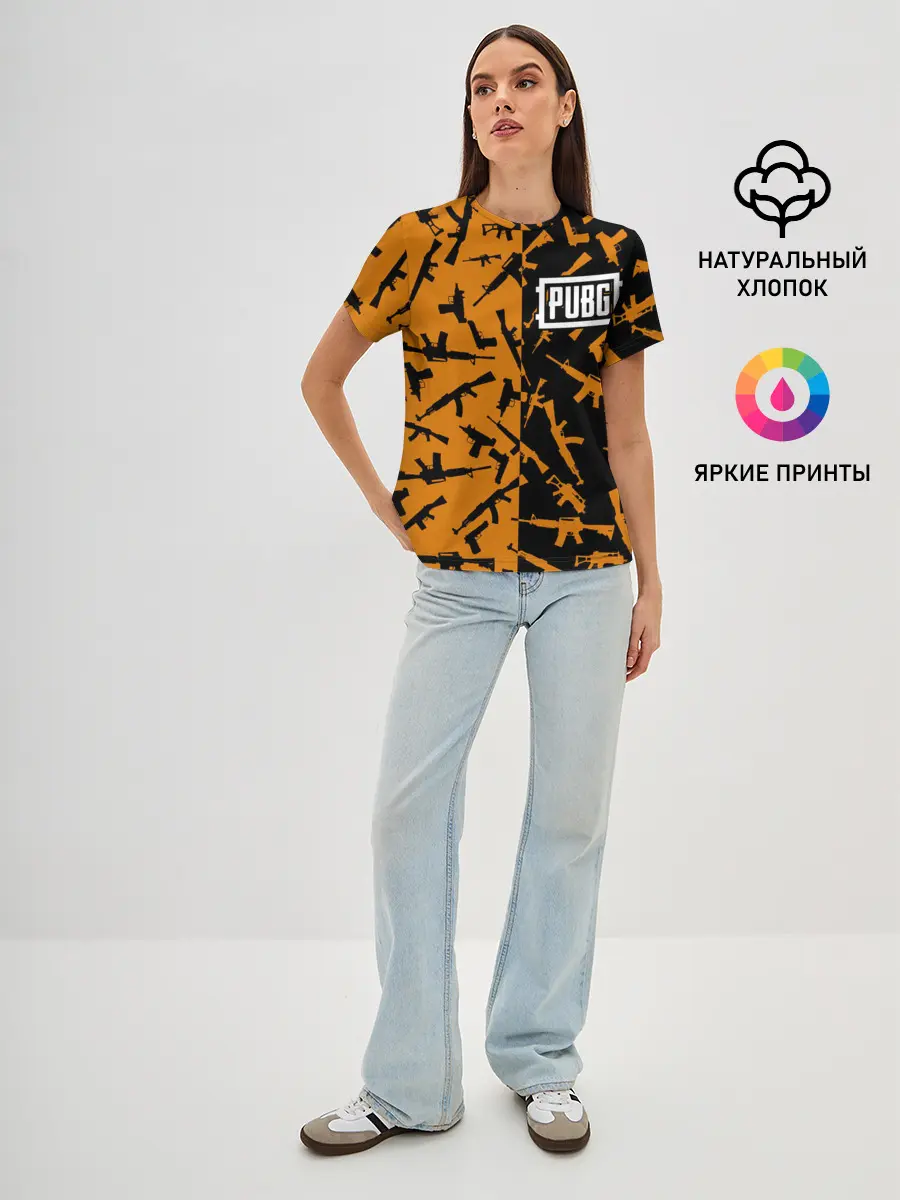 Женская базовая футболка / PUBG 2