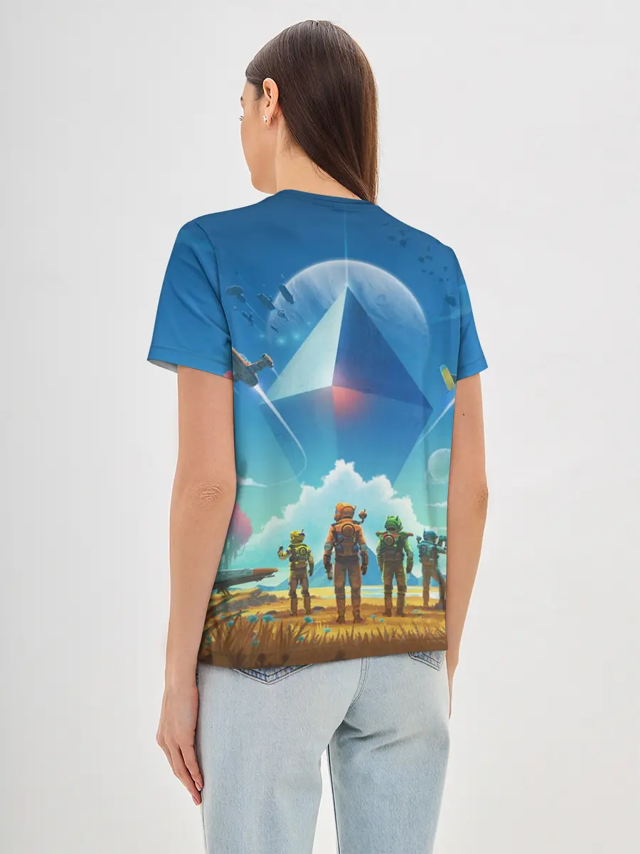 Женская базовая футболка / NMS: Начало