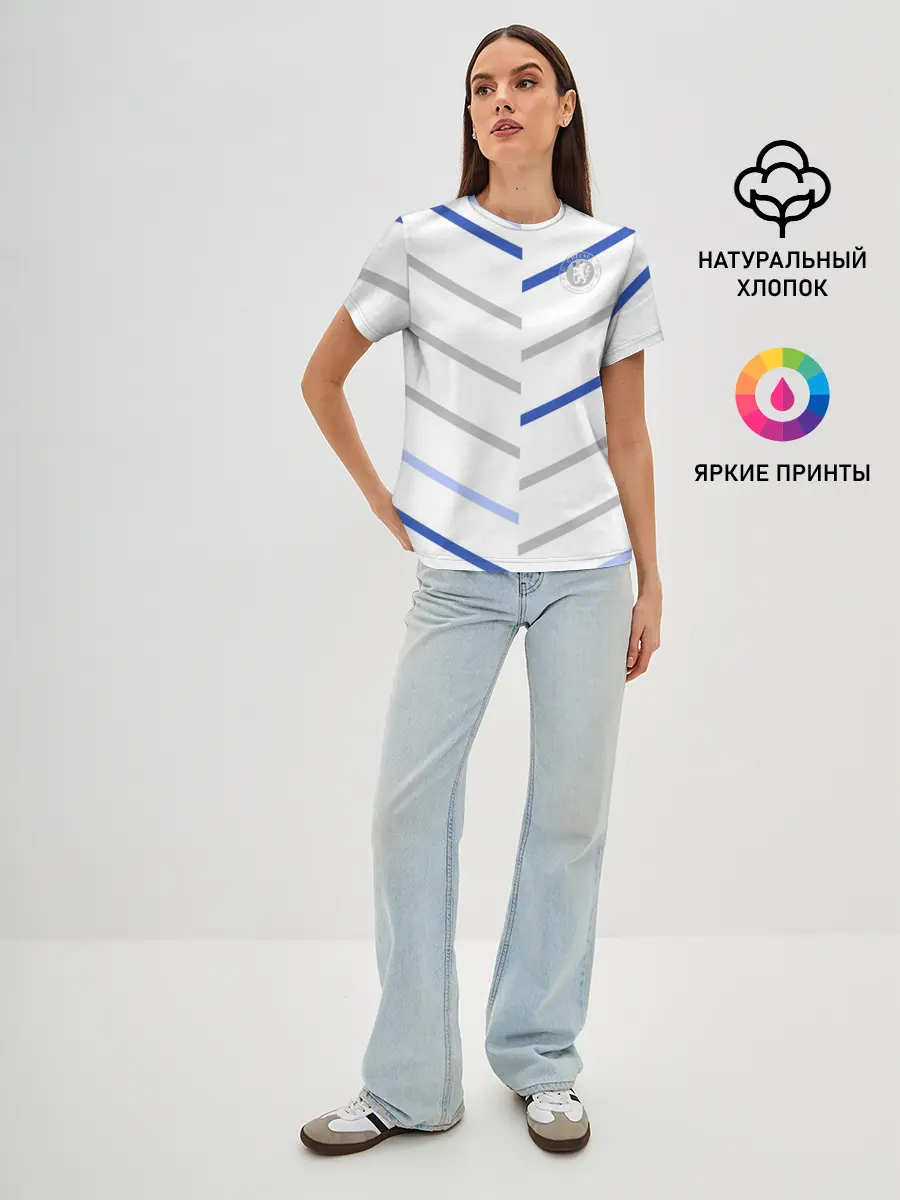 Женская базовая футболка / FC Chelsea | Fresh Top